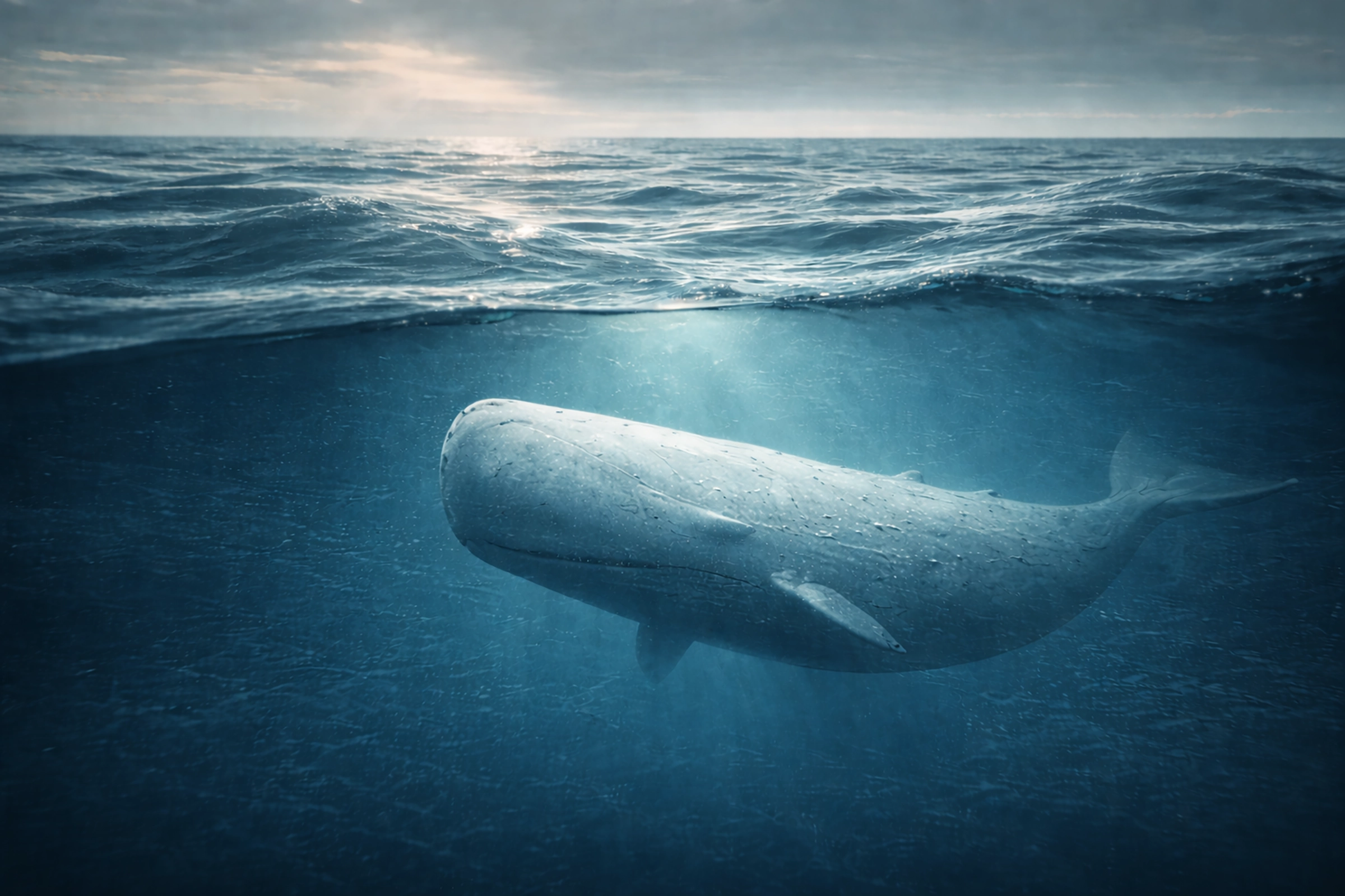 Ocean and whale